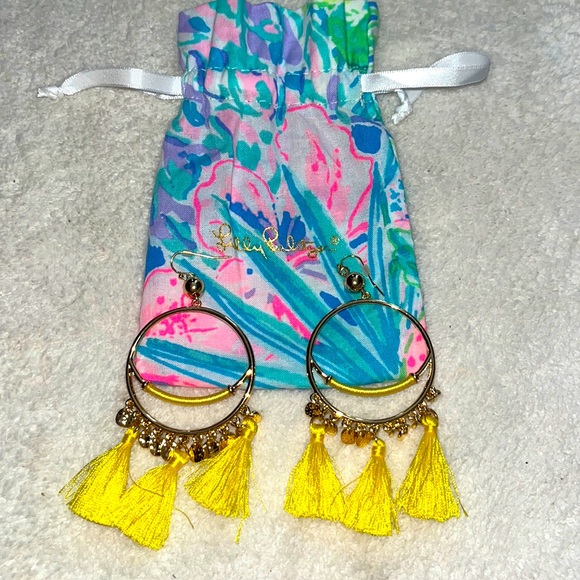 Lilly Pulitzer Jewelry Lily Pulitzer Tassel Earrings Poshmark